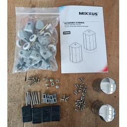 Гидробокс Mixxus STRONG 90х90 см, без гидромассажа, с низким поддоном, матовый