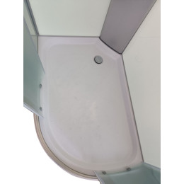 Гидробокс Mixxus WAVE 120x80 см, без гидромассажа, с низким поддоном, матовый, левосторонний