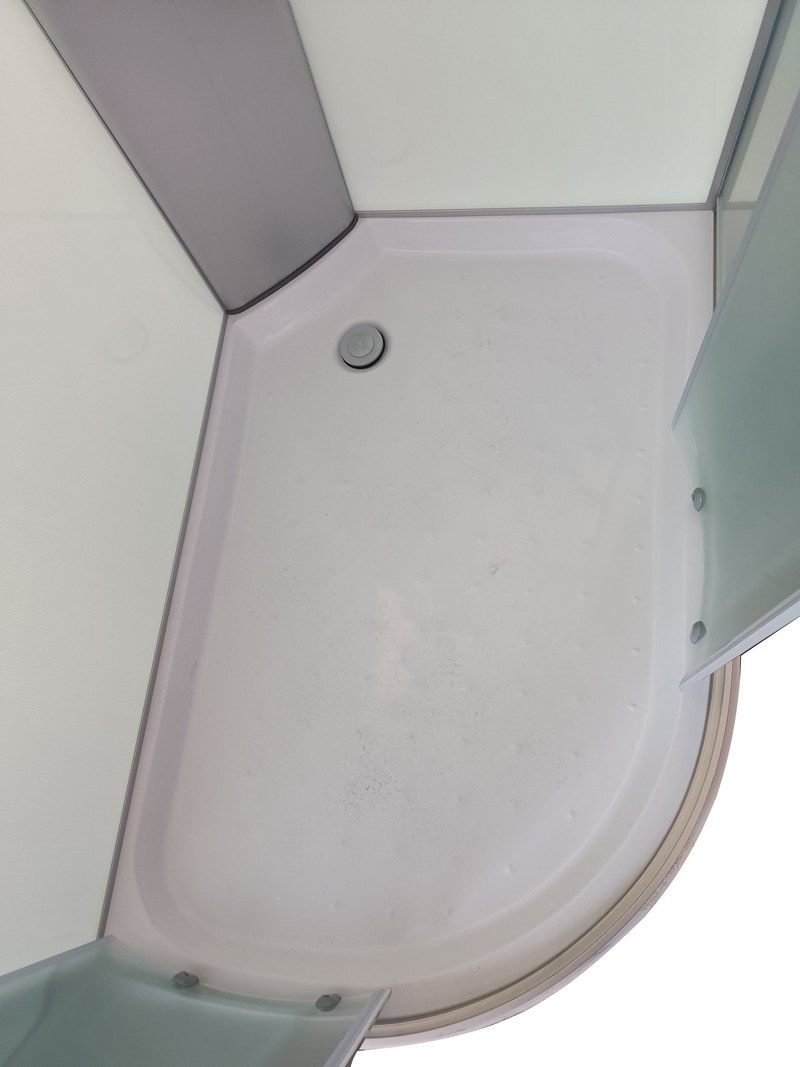 Гидробокс Mixxus WAVE 120x80 см, без гидромассажа, с низким поддоном, матовый, правосторонний