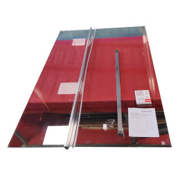Душова перегородка Koer SR SP01 Walk-In (KR5394) прозора 120x200 см профіль хром