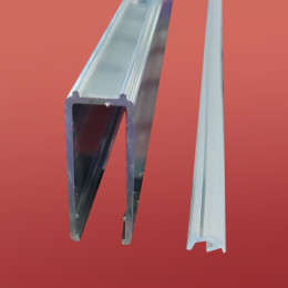 Душова перегородка Koer SR SP01 Walk-In (KR5394) прозора 120x200 см профіль хром