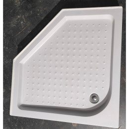 Душевой поддон MIXXUS LINES ST01-90x90x13 (MI8284) мелкий 90х90 см пятиугольний