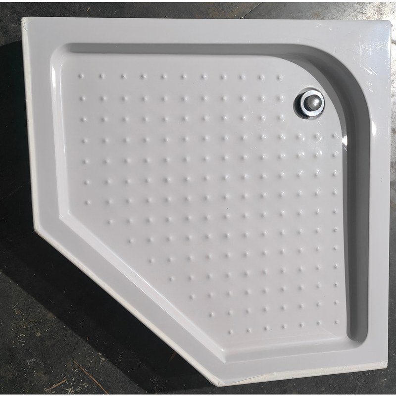 Душевой поддон MIXXUS LINES ST01-90x90x13 (MI8284) мелкий 90х90 см пятиугольний