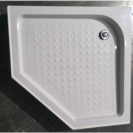 Душевой поддон MIXXUS LINES ST01-90x90x13 (MI8284) мелкий 90х90 см пятиугольний