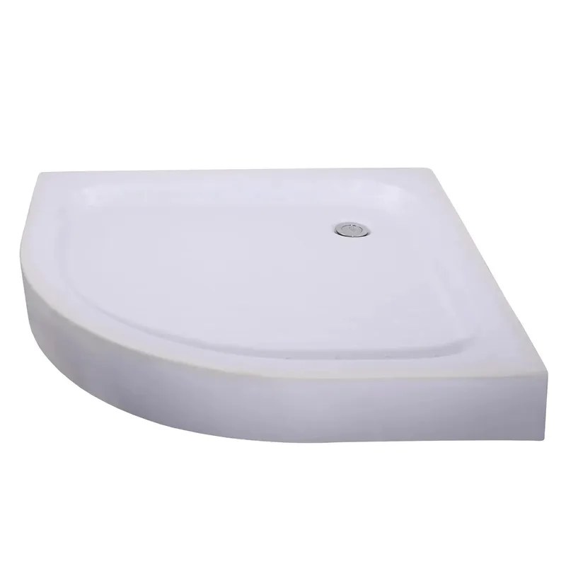 Душевой поддон MIXXUS PLAIN ST01-90x90x13 (MI6916) мелкий 90х90 см полукруглый