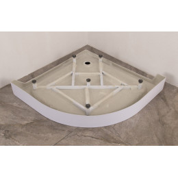 Душевой поддон MIXXUS PLAIN ST01-90x90x13 (MI6916) мелкий 90х90 см полукруглый