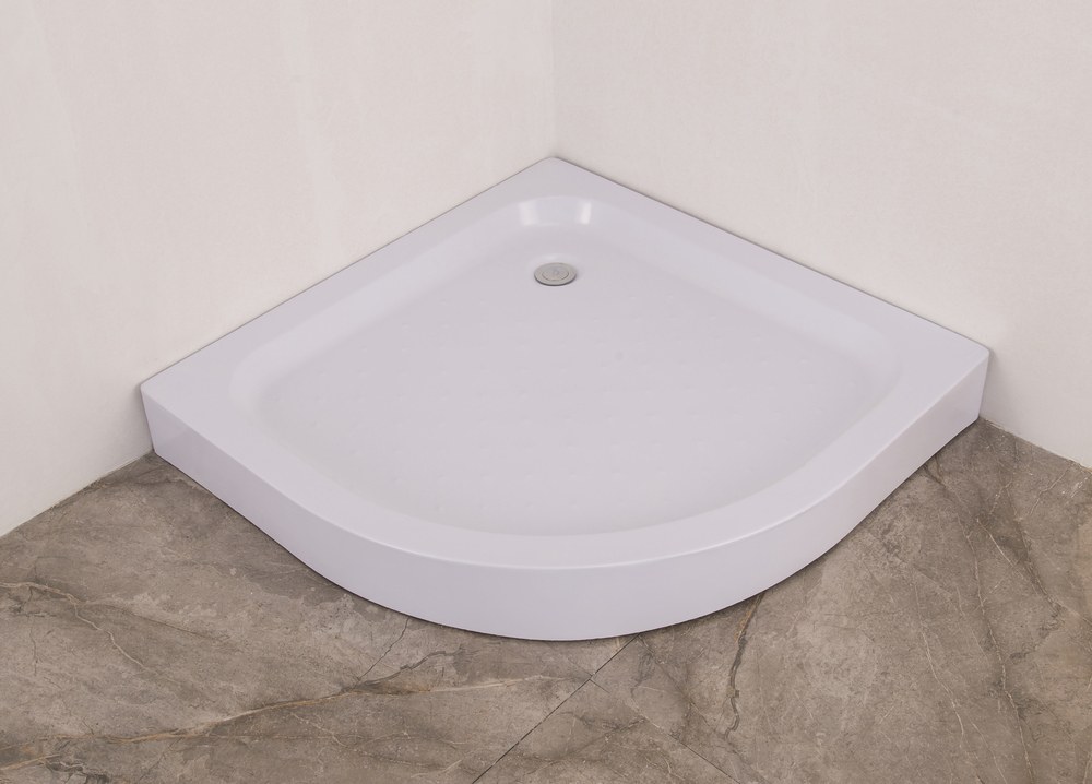 Душевой поддон MIXXUS PLAIN ST01-90x90x13 (MI6916) мелкий 90х90 см полукруглый