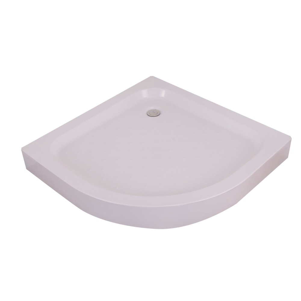 Душевой поддон MIXXUS PLAIN ST01-90x90x13 (MI6916) мелкий 90х90 см полукруглый