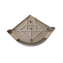 Душевой поддон MIXXUS PLAIN ST01-90x90x13 (MI6916) мелкий 90х90 см полукруглый
