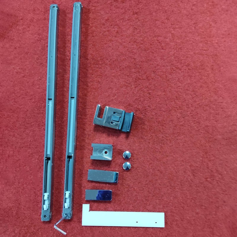 Душові двері в нішу Koer SR SD01 (KR5376) розсувні 120х200 см прозора