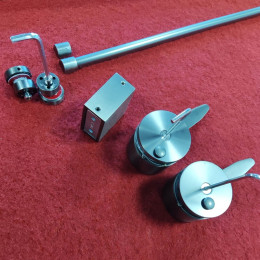 Душові двері в нішу Koer SR SD01 (KR5379) розсувні 120х200 см прозора