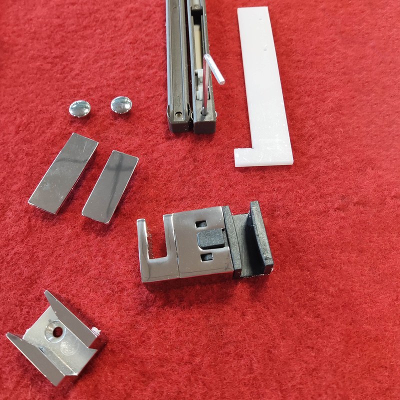 Душові двері в нішу Koer SR SD01 (KR5380) розсувні 140х200 см прозора