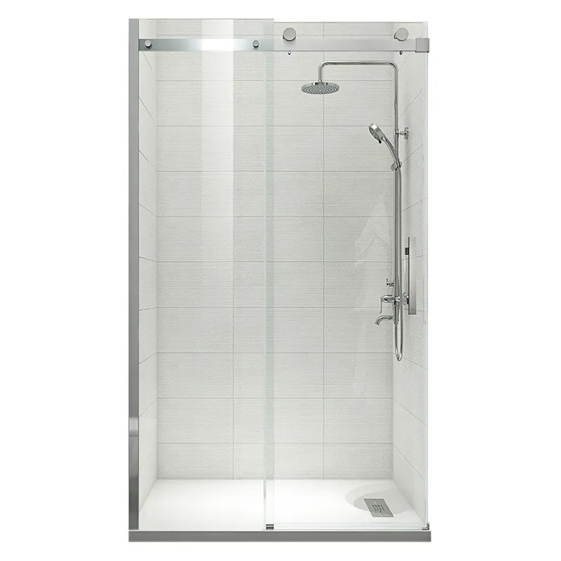 Душові двері в нішу Koer SR SD01 (KR5380) розсувні 140х200 см прозора