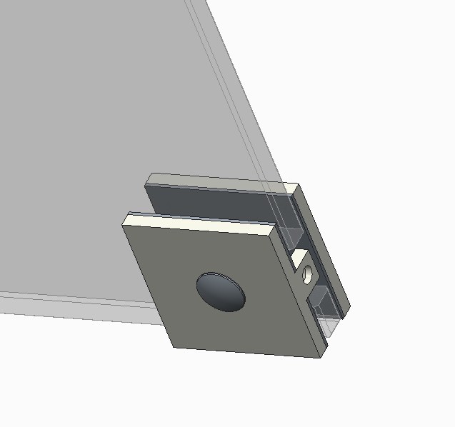 Душові двері в нішу Koer SR SD02 (KR5384) розсувні 120х200 см прозора