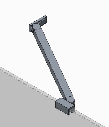 Душові двері в нішу Koer SR SD04 (KR5387) розпашна 120x200 см прозора