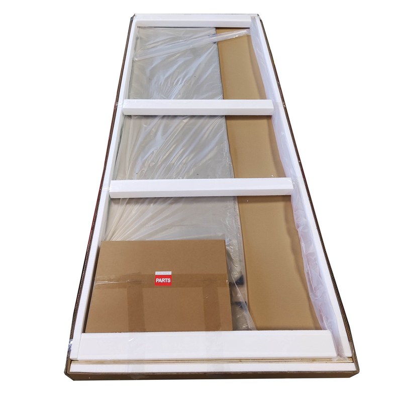 Душові двері в нішу Koer SR SD04 (KR5387) розпашна 120x200 см прозора