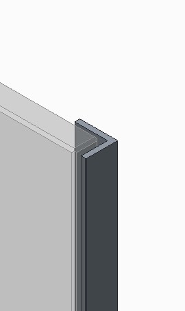 Душові двері в нішу Koer SR SD04 (KR5388) розпашна 120x200 см прозора