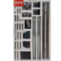 Душові двері в нішу Koer SR SD05 (KR5405) розсувні 120x200 см прозора