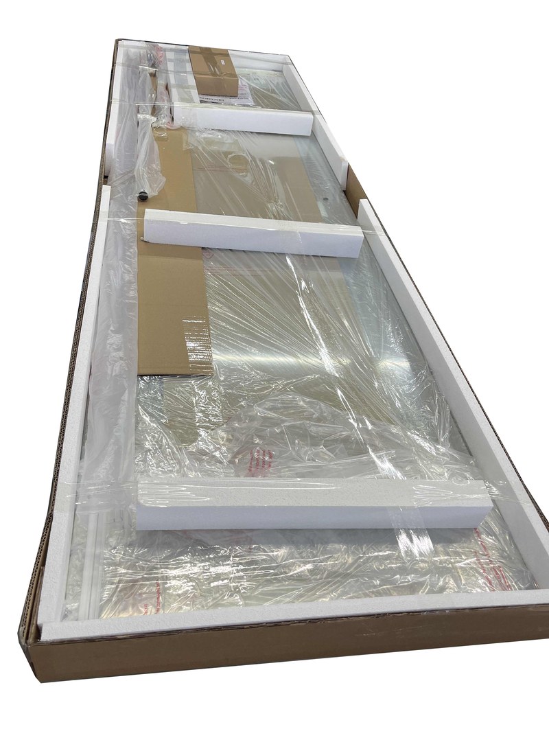 Душові двері в нішу Koer SR SD06 (KR5367) розсувні 120x220 см прозора