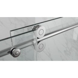 Душові двері в нішу Koer SR SD06 (KR5367) розсувні 120x220 см прозора