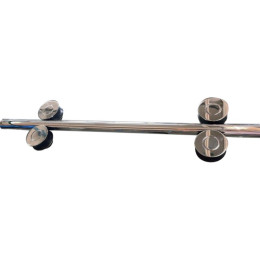 Душові двері в нішу Koer SR SD06 (KR5367) розсувні 120x220 см прозора