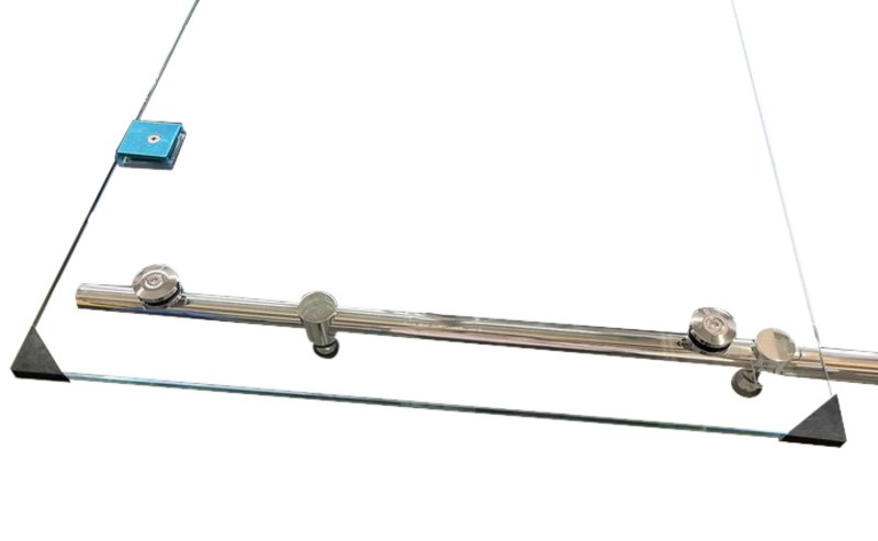 Душові двері в нішу Koer SR SD06 (KR5368) розсувні 140x220 см прозора