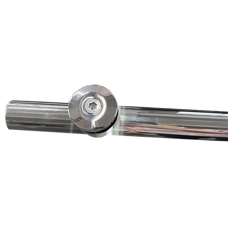 Душові двері в нішу Koer SR SD06 (KR5368) розсувні 140x220 см прозора