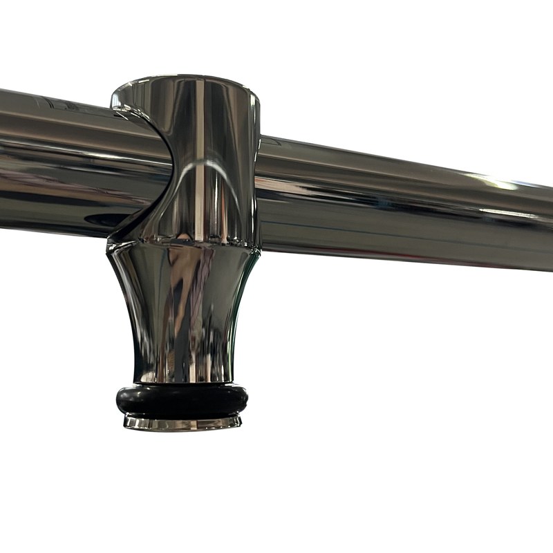 Душові двері в нішу Koer SR SD06 (KR5368) розсувні 140x220 см прозора