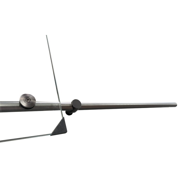 Душові двері в нішу Koer SR SD06 (KR5369) розсувні 140x220 см прозора