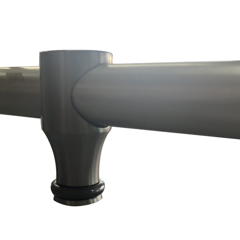 Душові двері в нішу Koer SR SD06 (KR5369) розсувні 140x220 см прозора