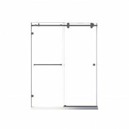 Душові двері в нішу Koer SR SD06 (KR5369) розсувні 140x220 см прозора