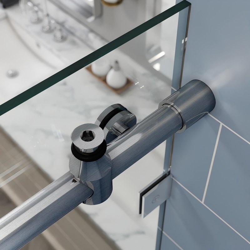 Душові двері в нішу Koer SR SD06 (KR5369) розсувні 140x220 см прозора