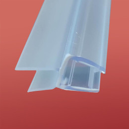 Шторка для ванны Koer SR BS01 (KR5400) стеклянная 80x140 см прозрачная, профиль хром