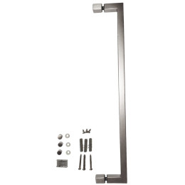 Шторка для ванны Koer SR BS02 (KR5401) стеклянная 80x140 см прозрачная, профиль хром