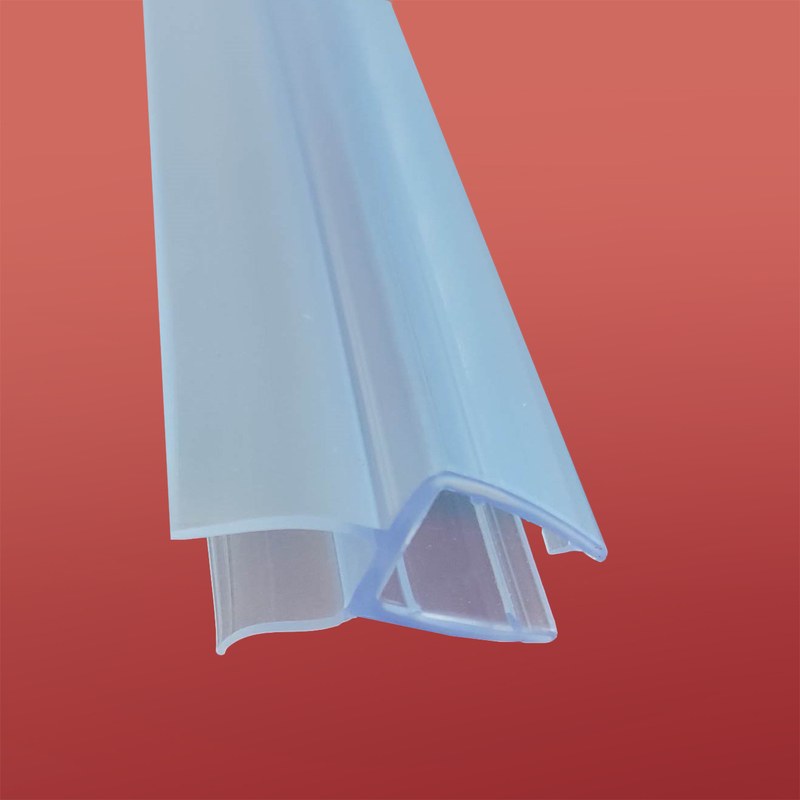 Шторка для ванны Koer SR BS02 (KR5401) стеклянная 80x140 см прозрачная, профиль хром