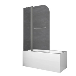 Koer SR BS04 шторка на ванну (Graphite)