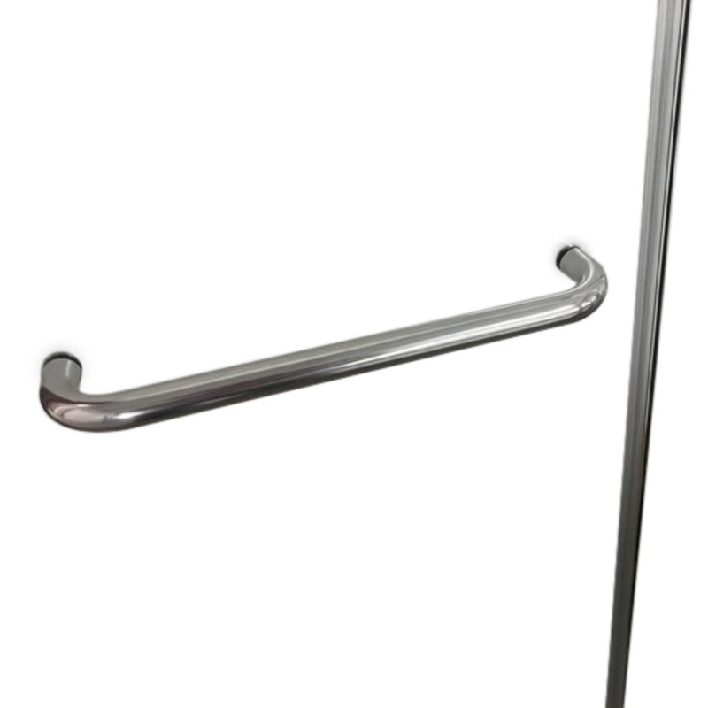 Шторка для ванны Koer SR BS05 (KR5372) стеклянная 90x140 см прозрачная, профиль хром
