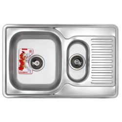 Zerix Z7850A-08-180MD мойка Armonia для кухни из нержавейки