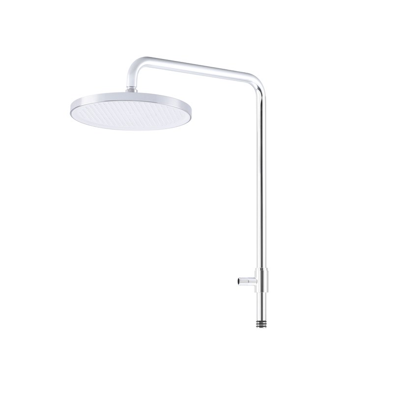 Душевая система Koer KB-57029-01 (KR5482) с термостатом, тропическим душем, 3 режима, хром