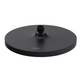 Душевая система Koer KB-57029-05 (KR5491) с термостатом, тропическим душем, 3 режима, черная