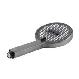 Душевая система Koer KB-57029-07 (KR5498) с термостатом, тропическим душем, 3 режима, графит