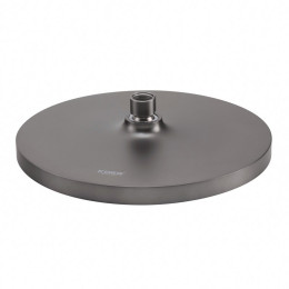 Душевая система Koer KB-57029-07 (KR5498) с термостатом, тропическим душем, 3 режима, графит