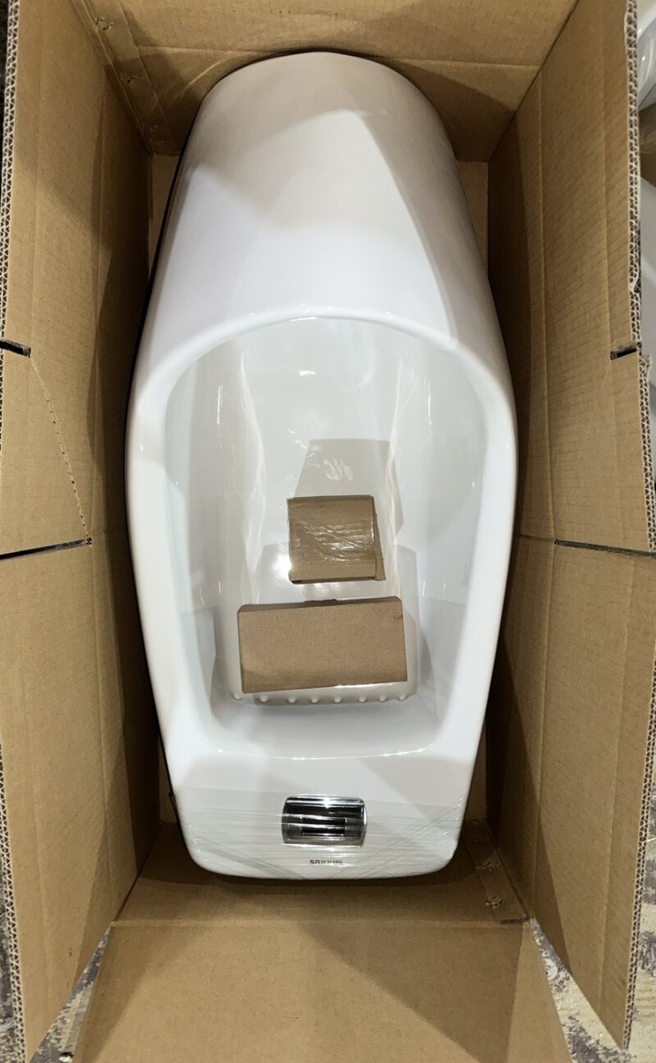 Писсуар подвесной Mixxus Premium BEVEL-1001 (MP6661) с ИК-датчиком автоматического смыва