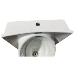 Писсуар подвесной Mixxus Premium BEVEL-1005 (MP6664) с краном-дозатором