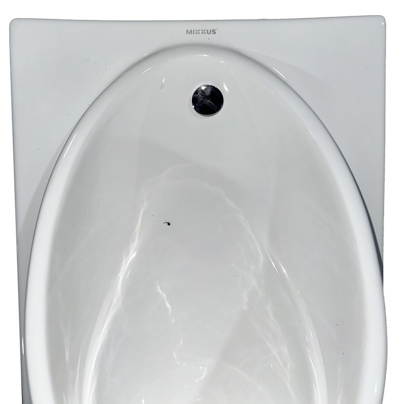 Писсуар подвесной Mixxus Premium BEVEL-1005 (MP6664) с краном-дозатором