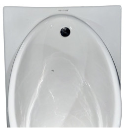 Писсуар подвесной Mixxus Premium BEVEL-1005 (MP6664) с краном-дозатором
