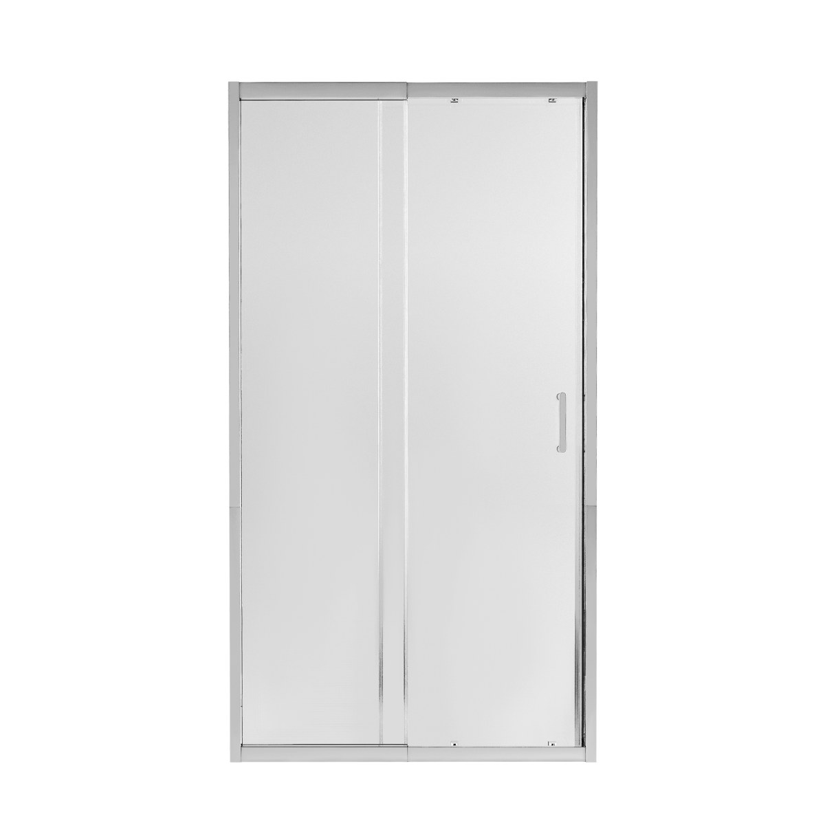 Душові двері в нішу Qtap Taurus (CRM201-11.C6) розсувні 97-108x200 см прозора