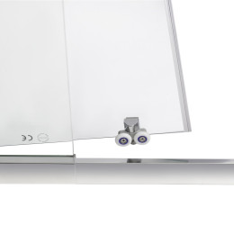 Душові двері в нішу Qtap Taurus (CRM2013-14.C6) розсувні 130-140x200 см прозора
