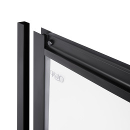 Душова кабіна Qtap Pisces квадратна 90-105x90-105 см регульована без піддону
