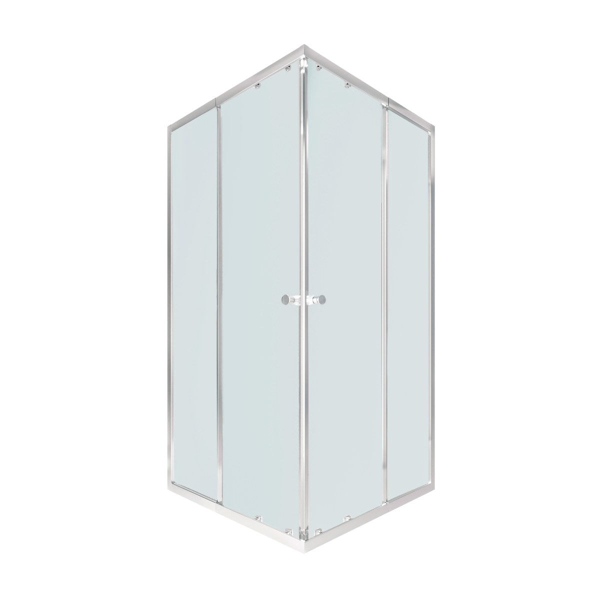 Душевая кабина Qtap Pisces квадратная 90-105x90-105 см регулируемая без поддона